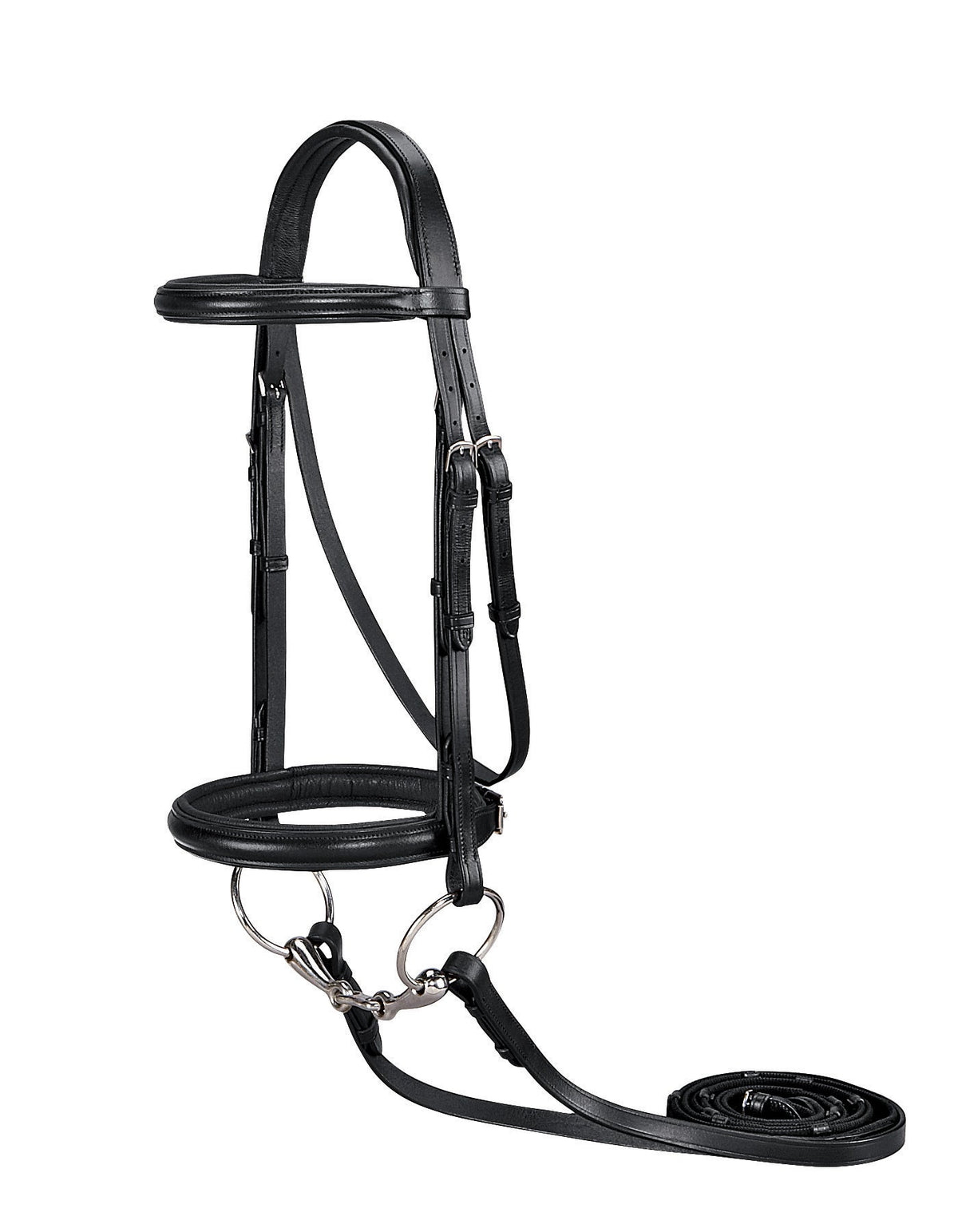 Single Crown Classic Dressage Bridle