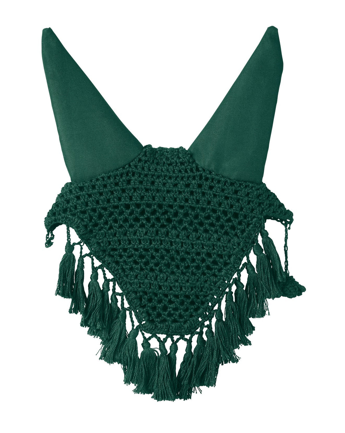 Crochet Bonnet with Tassels