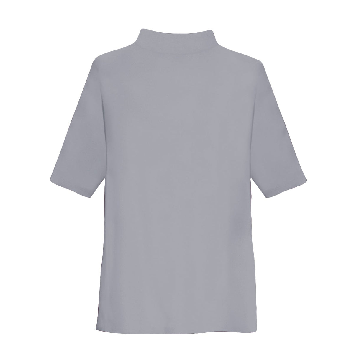 Short-Sleeve Mock Neck Sun Shirt