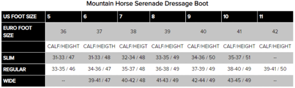 Serenade Dressage Boots