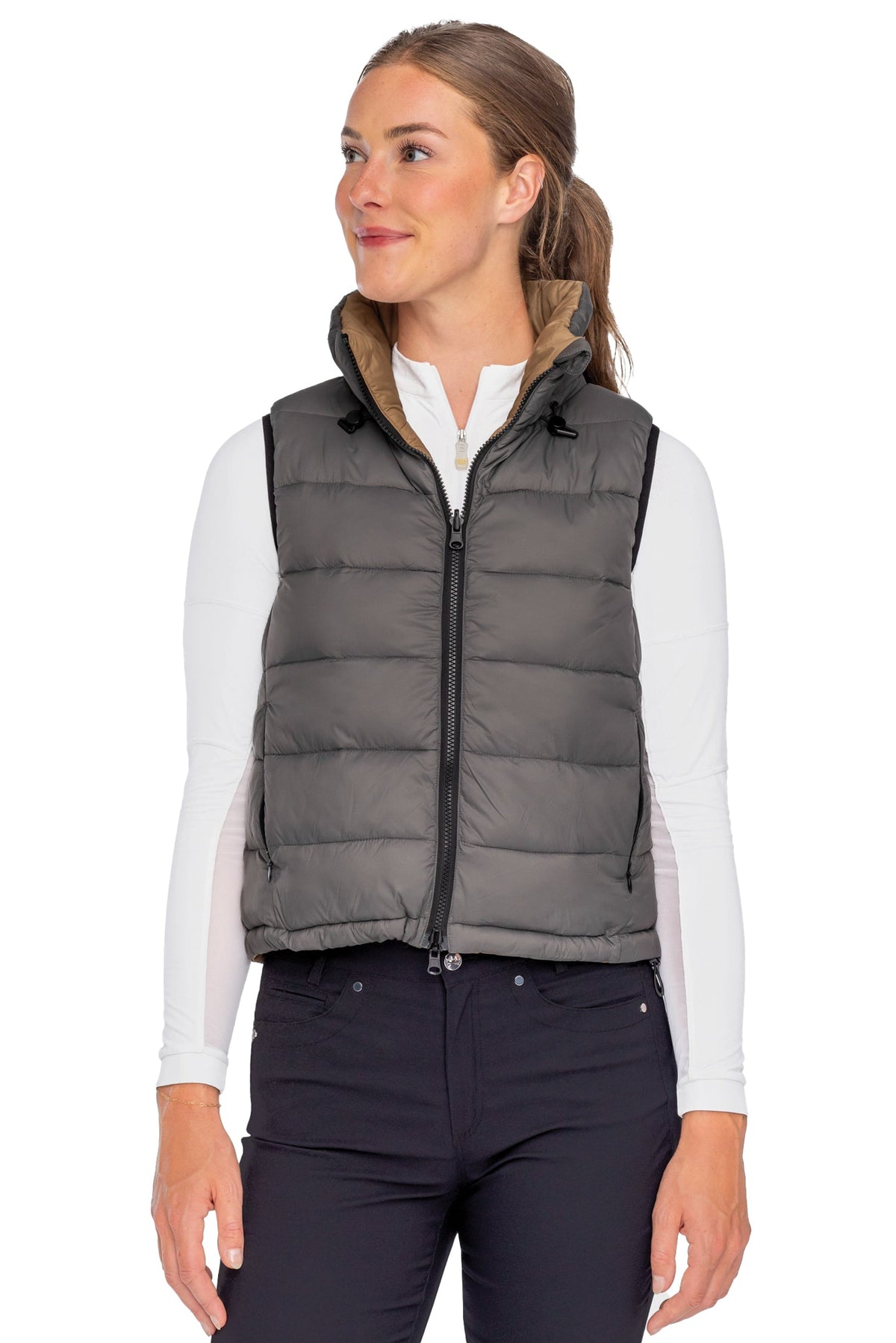 Kastel Denmark Ladies’ Contessa Reversible Quilted Vest